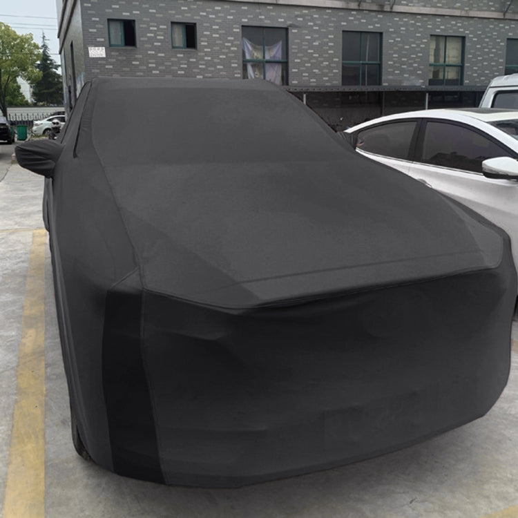 Anti-Dust Anti-UV Heat-insulating Elastic Force Cotton Car Cover for SUV, Size: M, 4.46m~4.77m, Size: M, 4.46m~4.77m