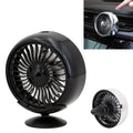 Multi-function Portable Car Air Outlet Sucker Electric Cooling Fan, Multi-function (Black), Multi-function (Silver)