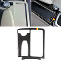 Car German Flag Carbon Fiber Left Drive Gear Position Panel Decorative Sticker for Mercedes-Benz W204 2007-2013 / W212 2010-2012 , Left Drive Gear Position (German Flag)