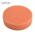 12 PCS Car Wax Sponge Round Sponge High-density Sponge,Size:9.8*9.8cm, 9.8*9.8cm