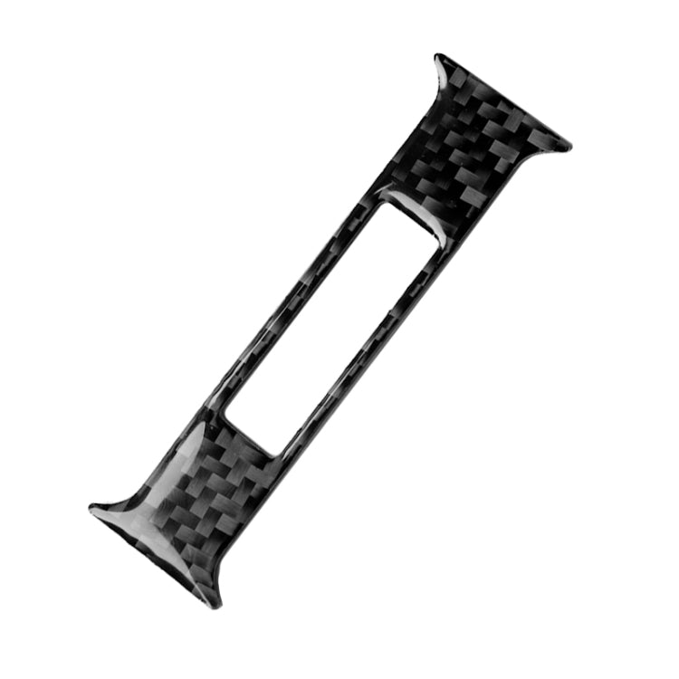 Car Carbon Fiber Rear Air Outlet Panel Decorative Sticker for Mercedes-Benz W204 2007-2013, Rear Air Outlet