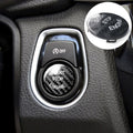 Car Carbon Fiber Engine Start Button Decoration Cover Trim for BMW E Chassis, For BMW E Chassis (Black)