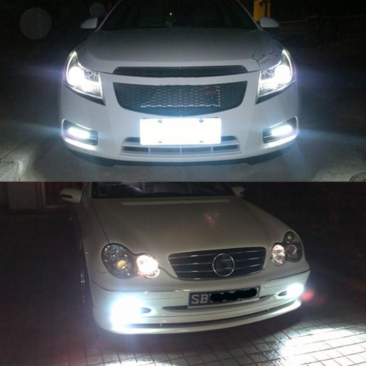 2 PCS H3 DC9-16V / 3.5W / 6000K / 320LM Car Auto Fog Light 12LEDs SMD-ZH3030 Lamps, with Constant Current, H3