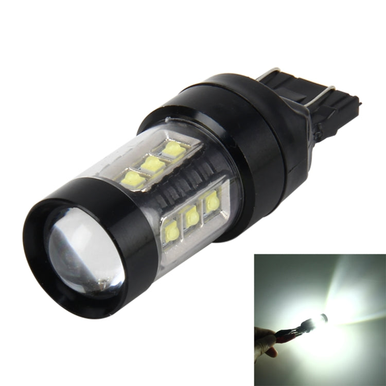 7443 4.2W 290LM 6000K Car Auto Brake Light Turn Lights 16 3535 Lamps, DC 12-24V, 7443 (White Light)