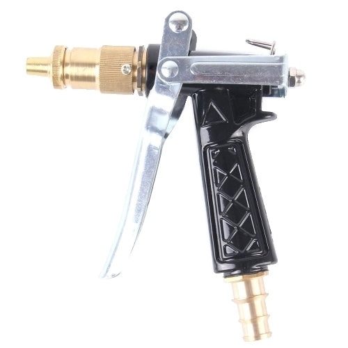 KANEED High Pressure Pure Copper Hose Nozzle Sprayer for Car Washing Garden/Lawn Watering Room/Deck/Floor Cleaning Support Adjustable Water Flow, Pure Copper Hose Nozzle Sprayer