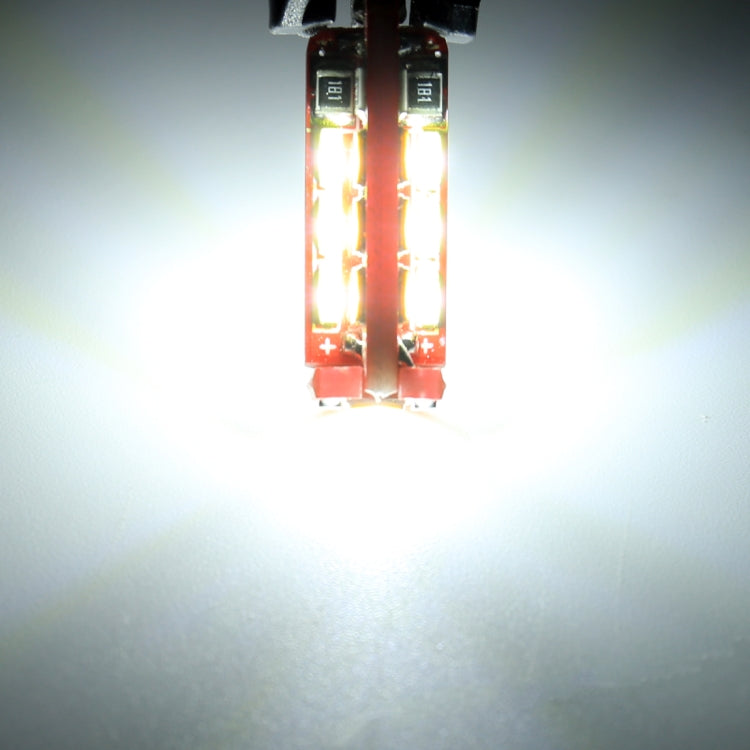 2 PCS T10 / W5W / 168 / 194 DC12V / 2.8W / 6000K / 200LM 27LEDs SMD-4014 Car Clearance Light, 27LEDs SMD-4014