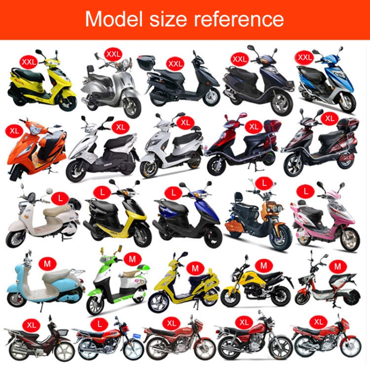 Waterproof Motorcycle Sun Protection Heat Insulation Seat Cover Prevent Bask In Seat Scooter Cushion Protect, Size: M, Length: 60-70cm; Width: 40-45cm, Size: M (Blue), Size: M (Black Red), Size: M (Black Blue), Size: M (Black)