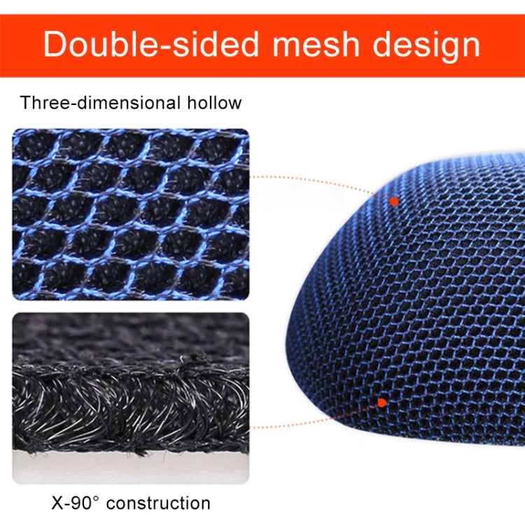 Waterproof Motorcycle Sun Protection Heat Insulation Seat Cover Prevent Bask In Seat Scooter Cushion Protect, Size: XL, Length: 78-85cm; Width: 40-53cm, Size: XL (Blue), Size: XL (Black Red), Size: XL (Black Blue), Size: XL (Black)