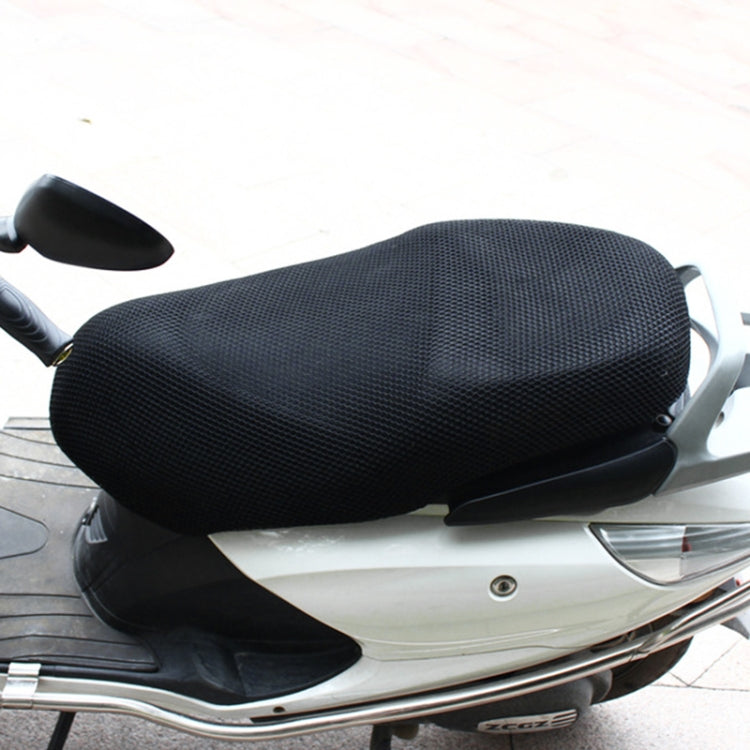 Motorcycle Breathable Sunscreen Double Layer 3D Honeycomb Small Hole Polyester Cushion Mesh, Size: S, Length: 70cm; Width: 50cm, Size: S