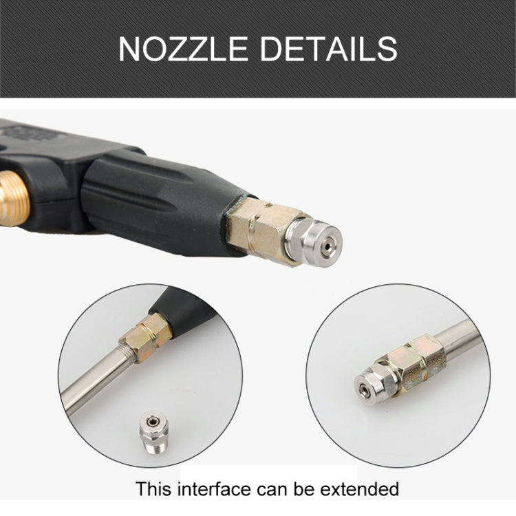 High Temperature High Pressure Large Hole Nozzle Water Gun for Steam Car Washer, Spray Nozzle Cylindrical: 2.0, Spray Nozzle Cylindrical: 2.0