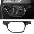 Carbon Fibre Car Headlight Switch Decorative Sticker for Audi Q3 2013-2018, Headlight Switch