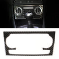 Carbon Fibre Car Air Conditioning Switch Panel Decorative Sticker for Audi Q3 2013-2018, Air Conditioning Switch Panel