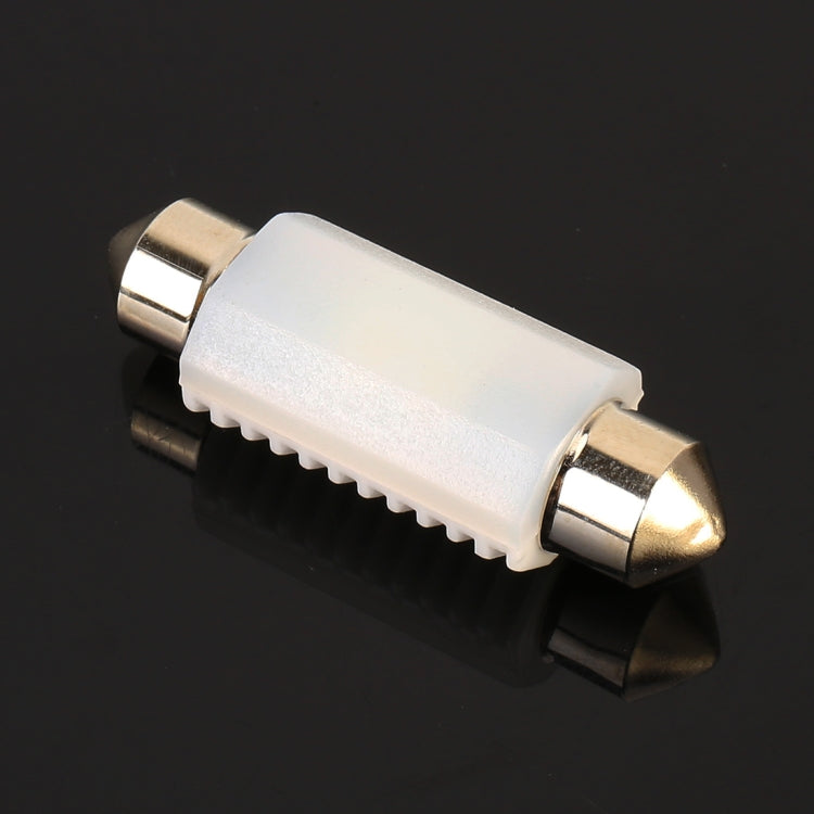 2 PCS 39mm DC12V 1.7W 6000K 135LM 2LEDs SMD-3030 Car Reading Lamp, with Decoder, 39mm, with Decoder