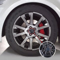 4 PCS Spider Metal Car Sticker Wheel Hub Caps Centre Cover Decoration, Spider