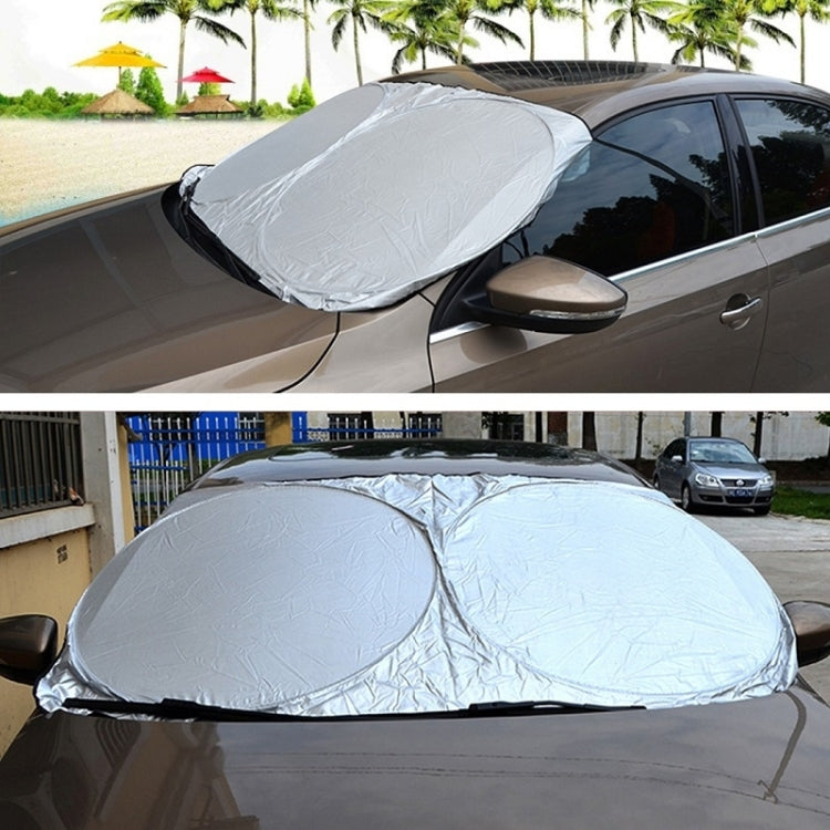 General Purpose Poncho Car Sun Visor Before The File, Size: 150cm x70cm, 150x70cm
