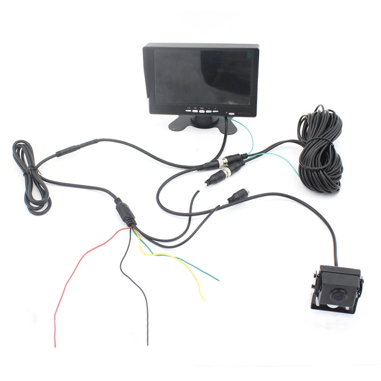 PZ612-AHD IP67 120 Degree Car AHD 1080P 2 Megapixels 7 inch 1-Way Rearview Mirror Monitor, Night Vision Full Color, PZ612-AHD