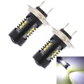 2 PCS MZ 10W 1080LM 5500K H7 12 XB-D LED Car Front Fog Lights Car Car Fog Light Auto Daytime Running Lights, DC 12-24V, H7