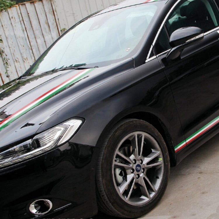 2m Italy Flag Car Plastic Wrap Sticker Decal Film, Italy Flag/5m