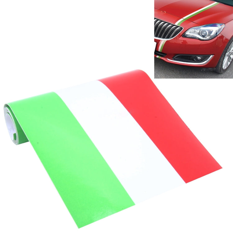 5m Italy Flag Car Plastic Wrap Sticker Decal Film, Italy Flag/5m