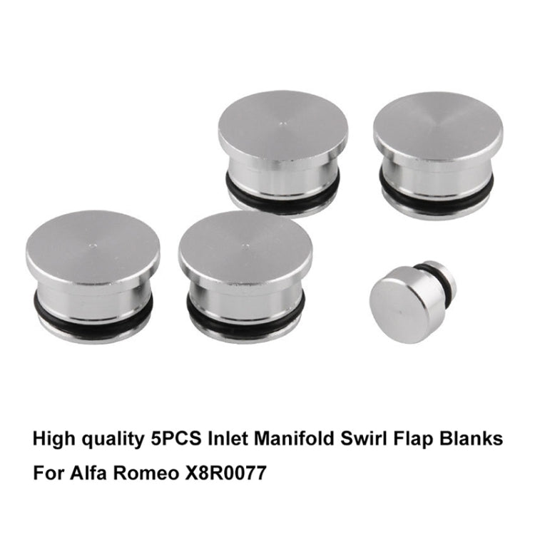 5 PCS Car Modified Inlet Manifold Swirl Flap Blanks Intake Manifold Valve Cylinder Head Screw X8R0077 / 55210202 / 55210201 for Alfa Romeo, For Alfa Romeo