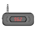 Doosl DSER116 Multifunctional Car FM Transmitter Wireless Music Receiver with 3.5mm Jack & LCD Display, Support Hands-free Call, DSER116