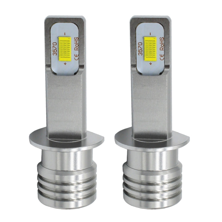 2 PCS H1 72W 1000LM 6000-6500K Super Bright Car Fog Light LED Bulbs, DC 12-24V, H1
