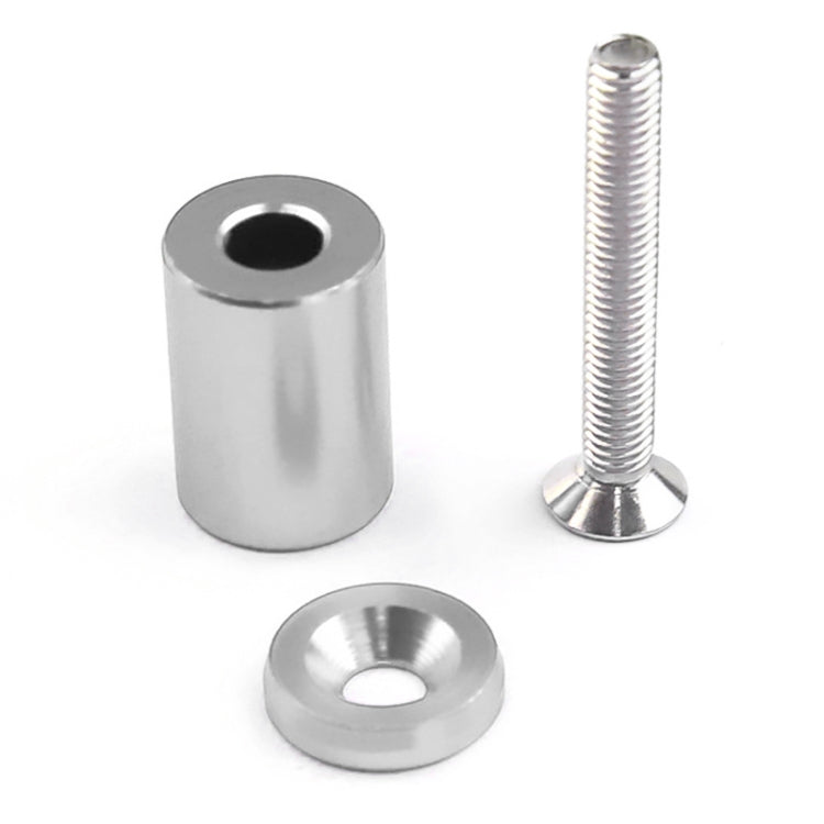 4 PCS Car Modified Isolation Column Engine Cover Blocked Up Screw Engine Turbine Ventilation Gasket Screw Washer