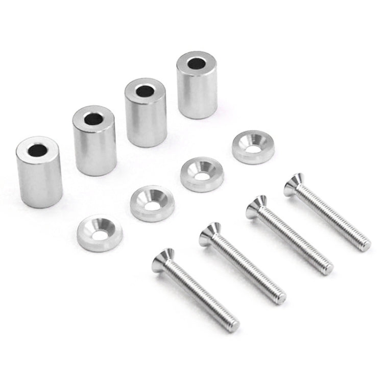 4 PCS Car Modified Isolation Column Engine Cover Blocked Up Screw Engine Turbine Ventilation Gasket Screw Washer