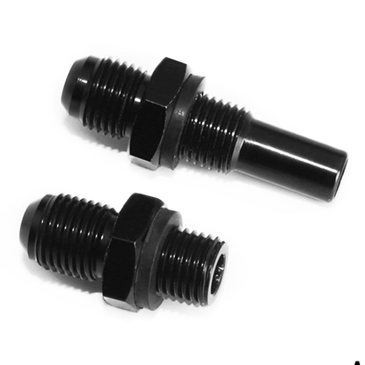 2 PCS Car Transmission Oil Cooler Adapters AN6-1/4NPS Threaded Joints, AN6-1/4NPS