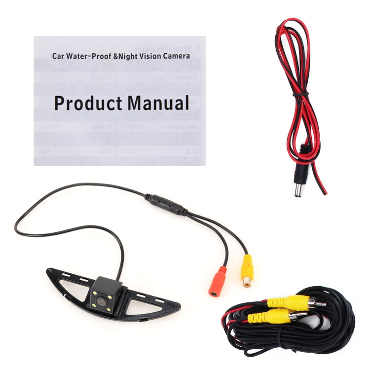 656x492 Effective Pixel HD Waterproof 4 LED Night Vision Wide Angle Car Rear View Backup Reverse Camera for Honda City 2014, For Honda City 2014