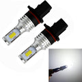 2 PCS P13w 72W 1000LM 6000-6500K Super Bright White Light Car Fog LED Bulbs, DC 12-24V, P13