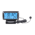 SH-350-2 Multi-Function Digital Temperature Thermometer Alarm Clock LCD Monitor Battery Meter Detector Display, SH-350-2