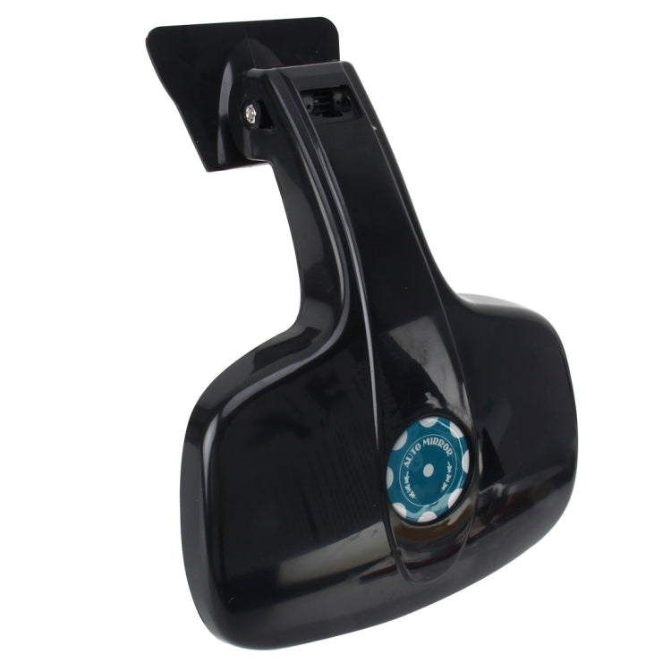 Car Rear Seat Rearview Mirror Back Row Rear View Mirror Children Observed Interior Mirror, 3R-082(Black)
