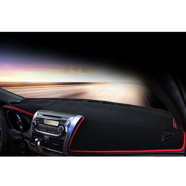 Left-hand Drive Car Light Pad Instrument Panel Sunscreen Mats Hood Cover for Nissan 14 Sylphy (Please note the model and year), For Nissan