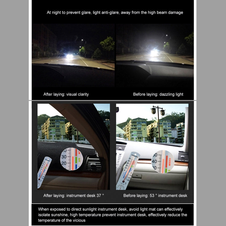 Left-hand Drive Car Light Pad Instrument Panel Sunscreen Mats Hood Cover for Nissan 14 Sylphy (Please note the model and year), For Nissan