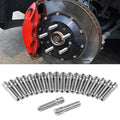 20 PCS 5.8cm Universal Car Modification Extended Wheels Stud Conversion M12x1.5 to M12x1.5 Screw Adapter LN032 LN033 LN044, 5.8cm M12x1.5 to M12x1.5