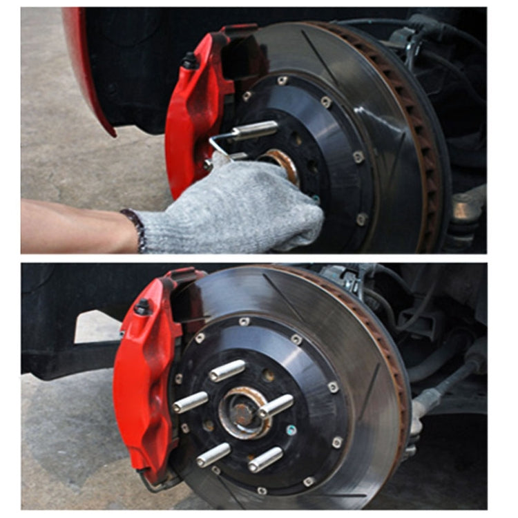 20 PCS 5.8cm Universal Car Modification Extended Wheels Stud Conversion M12x1.25 to M12x1.5 Screw Adapter LN032 LN033 LN044, 5.8cm M12x1.25 to M12x1.5