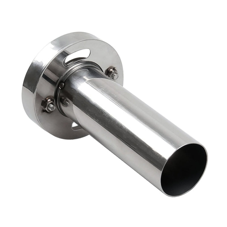 3.5 inch Universal Car 304 Stainless Steel Exhaust Pipe Muffler Adjustable Tail Muffler Tip , 3.5 inch Adjustable