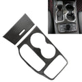 2 PCS Car Water Cup Panel Carbon Fiber Decorative Sticker for Jeep Grand Cherokee 2014-2015, Water Cup (2014-2015)