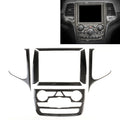 Car Central Control Navigation Carbon Fiber Decorative Sticker for Jeep Grand Cherokee 2011-2017, Central Control Navigation
