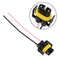 H11 Bulb Holder Base Male Socket with Wire, H11