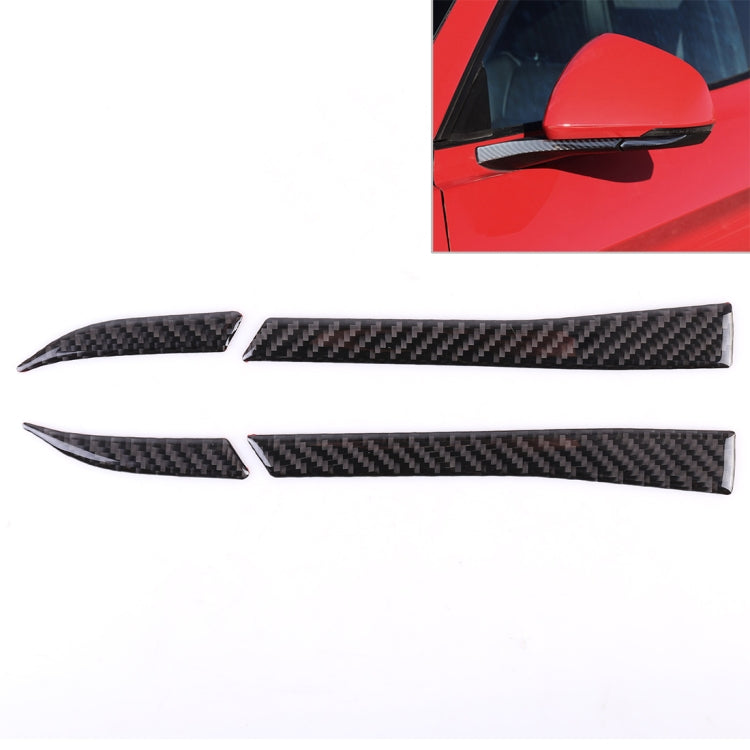 2 PCS Car Rearview Mirror Decorative Sticker for Ford Mustang 2015-2020, Rearview Mirror