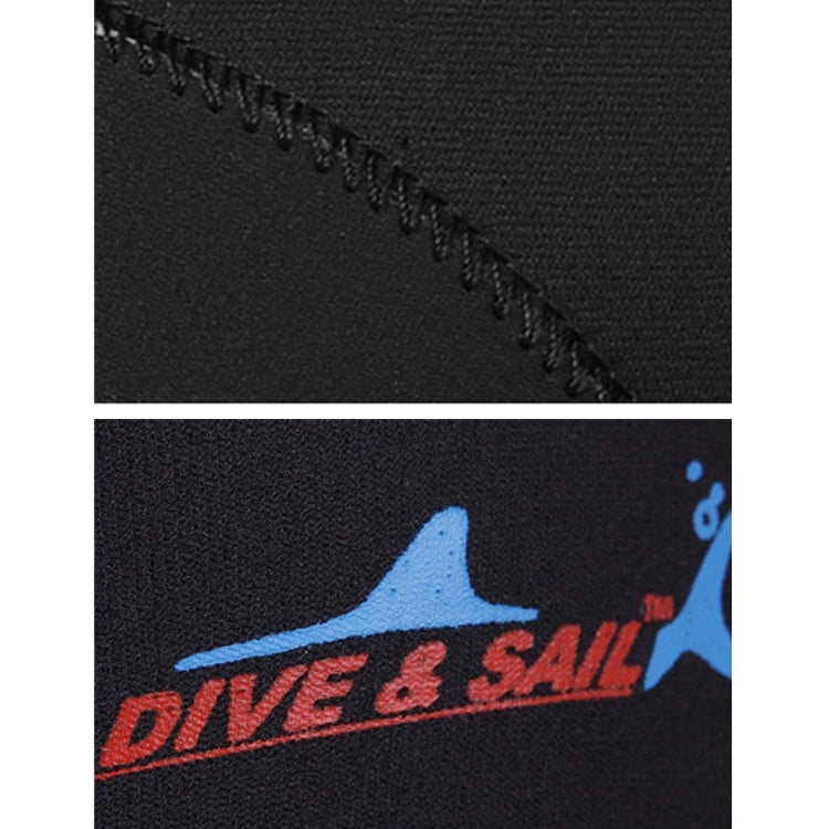DIVE & SAIL Wetsuits Surfing Neoprene Warm Dive Diving Hood 3mm Bib Hood, Size: L 57-59cm, 3MM Size: L
