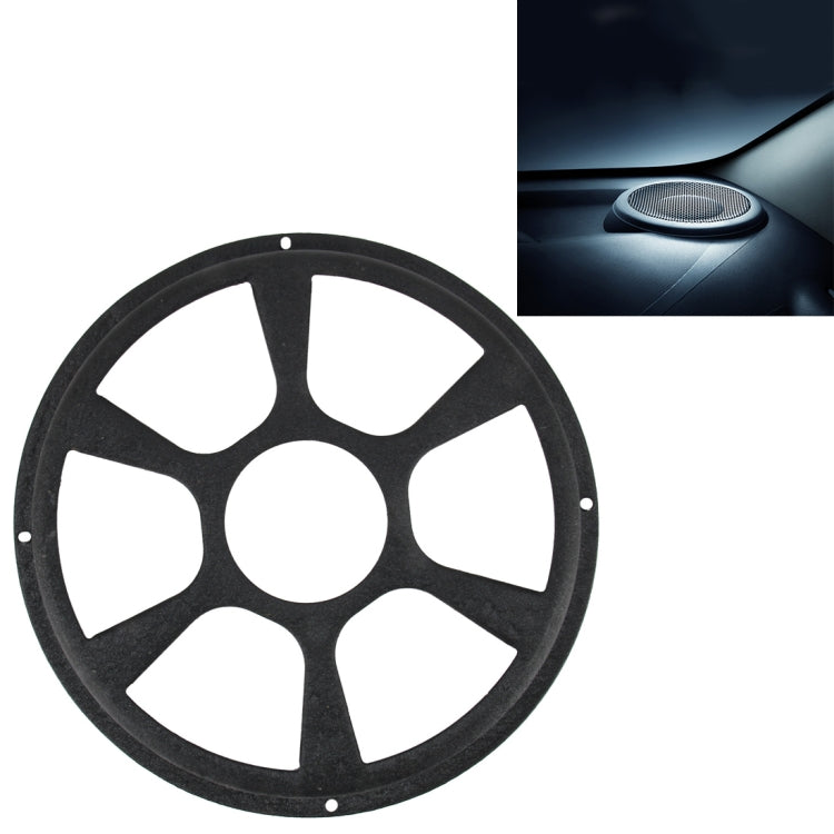 10 inch Universal Car Horn Cover Black Round Horn Cover Horn Round Cover, Size: 10 inch