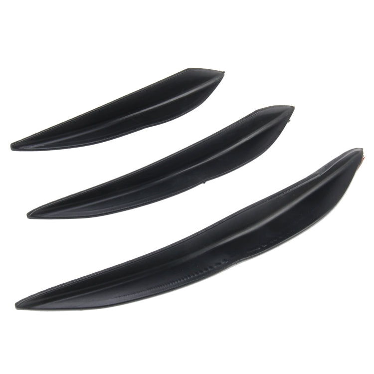 6 PCS/Set Universal Car Plastic Anti-collision Sticker Car Anti-Collision Bar Automatic Anti-collision Strip Bumper Protector Universal Car Sticker Door Side Protection Rim Guard, Anti-collision Strip Bumper