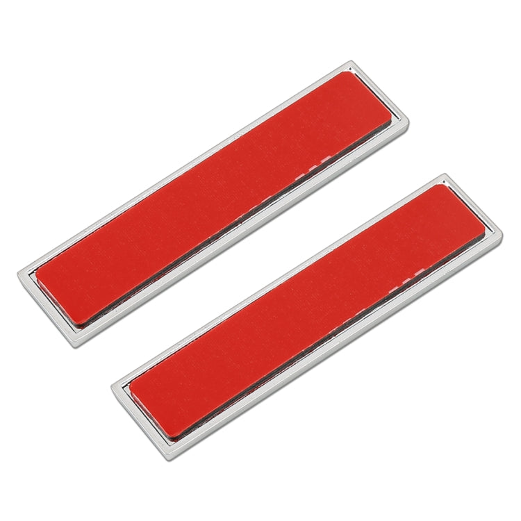 2 PCS Australian Flag Pattern Rectangle Car-Styling Sticker Random Decorative Sticker, Australian Flag (Rectangle)