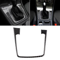 Car Carbon Fiber Gear Position Panel Frame Decorative Sticker for Volkswagen Golf 7 2018-, without Hole and Start and Stop, Left Drive, Gear Position