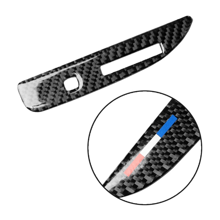 2 PCS Car USA Color Carbon Fiber Gearshift Panel Decorative Sticker for Ford Mustang 2015-2017, Left Drive, Gearshift Panel