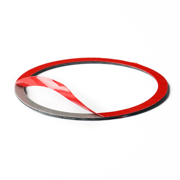 2 PCS Car USA Color Carbon Fiber Horn Ring Decorative Sticker for Ford Mustang 2015-2017, Horn Ring
