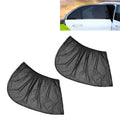 2 PCS Car Rear Window Net Yarn Sunscreen Insulation Window Sunshade Cover, Size: 113*50cm, Size: 122*70cm